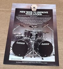 LUDWIG DRUMS - Classic Series - 1989 Print Advertisement picture