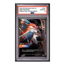 2025 Riftbound CS OGN-ORIGINS 309*/298 Miss Fortune Signature Overnumber PSA 10 picture