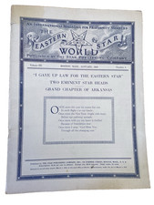 1926 Order Eastern Star World Magazine Boston MA Fraternity Members Masonic picture