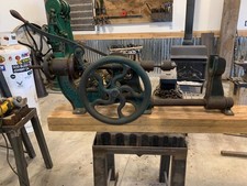 Antique Champion Drill Press Wall Mount picture