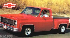 1974 CHEVROLET C10 Custom C-10 PickUp Truck SPEC SHEET / Brochure picture