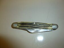 Queen Cutlery U.S.A. #9, Bone Handle, 3 Blade picture