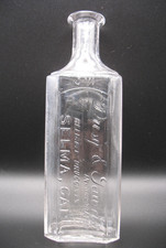 SELMA, CALIFORNIA DRUG STORE BOTTLE - DUSY & LAWRIE picture