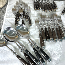 Vtg Towle Supreme Cutlery Flatware Set 49 Pieces Mid Century Japan MCM picture
