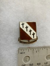 Authentic US Army 51st Signal Battalion DI DUI Unit Crest Insignia 2E picture
