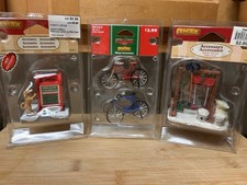 Lemax Christmas Village Collection Accessories Three Pack Bundle New Sealed picture