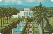 Laie HI- Hawaii The Church Of Jesus Christ Of Latter Day Saints Vintage Postcard picture