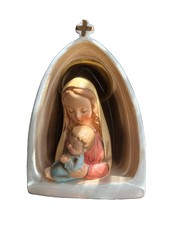 Vintage 1958 Napco  MADONNA AND CHILD Planter EUC Beautiful picture