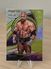 2026 TOPPS UNIVERSE WWE TRIPLE H NEON GREEN VORTEX /150 #141 picture