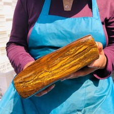 7.1LB Large Natural Tiger's Eye Stone Quartz Crystal Mineral Specimen Healing picture