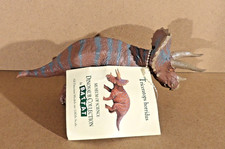 TRICERATOPS HORRIDUS Figurine Boston Museum of Science Battat Vintage 1994 picture