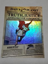 2025 Fleer Brilliants Superman Krypto Truth Justice and a Better Tomorrow TJBT-4 picture