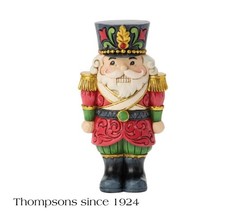 Enesco Jim Shore Heartwood Creek Nutcracker Soldier Miniature 6019329 picture