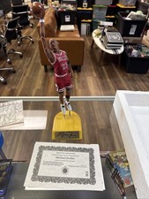 Michael Jordan Salvino/ Upper Deck Authenticated Figure 1855/2500 COA NBA Statue picture