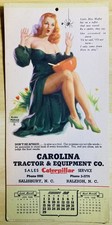 Marilyn Monroe Calendar 2nd YR 1948 Earl Moran Little Miss Muffet Litho Rare B&B picture