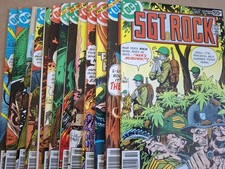 Lot Of 12 Sgt. Rock 321 324-326 328-331 333 335 342 343 FN+ To VF+ Joe Kubert picture
