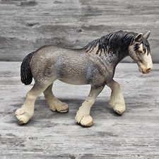 Schleich CLYDESDALE MARE Grey Draft Horse Animal 13291 Figure 2004 picture