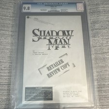 Valiant Shadowman Preview #5 (1999) CGC 9.8 Retailer Review Copy picture