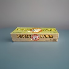Vintage Sealed Desert Storm 1991 Original Weapon Profile Cards & Map Box Set picture