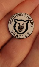 Vintage Northwest Bears Seattle Lapel Pin Excellent Condition  picture