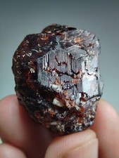 Etched Spessartine Garnet. Massive / Huge Spessartite Crystal Mineral Specimen. picture