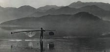 Stunning fishing scene 1954 by Hong Kong photographer Kai Ming Yu picture