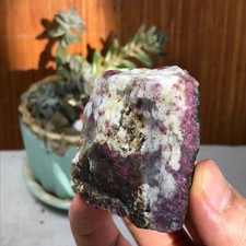 Wholesale Natural Plum Blossom Tourmaline Rough Mineral Specimen Stone A7708 picture