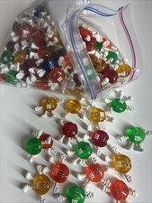 Vintage M&M MM Christmas Lights String Light Covers 1990s Lot Of 20 Random picture