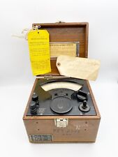 Vintage Sensitive Research Instrmnt Corp Model FM Fluxmeter Multirange 11/13/51 picture