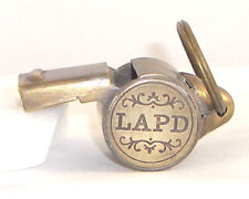 Brass Working LAPD Whistle  picture