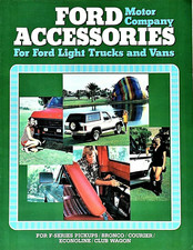 ORIGINAL 1980 FORD FACTORY TRUCK ACCESSORIES AND PARTS CATALOG ~ 16 PAGES picture