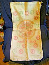 Vintage Funk Bros. Seed Co. - Funk Farms Brand Canvas Bag / Sack One Bushel picture