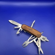 Victorinox EvoWood S557 Walnut Scales Swiss Army Knife picture