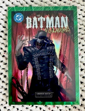 Upper Deck Platinum DC The Batman Who Laughs VC4 Cover Variant Green Wave /50 picture