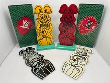 Vintage Hippity Hop Rabbit Ace Of Spades Bunny Magicians illusion Magic Tricks picture