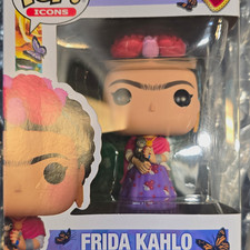 Funko Pop Icons Frida Kahlo #103 Multicolor Vinyl Figure (In Box) picture