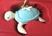Lenox--2026---Sea Turtle Ornament---Porcelain---3.5