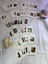 NEW Iraq's Most Wanted Playing Cards & Operation Iraqi Freedom Heroes of War 2 X picture