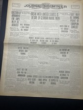 World War 1 Era Original Newspaper Dated Sunday, February 27, 1916 picture