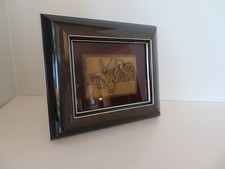 Framed Bronze Relief Mallard Duck First Federal Stamp Ding Darling 1934 Sign Art picture
