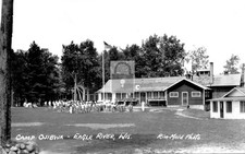 Camp Ojibwa Eagle River Wisconsin WI - Reprint picture