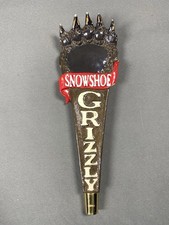 Uncommon Snowshoe Grizzly Bear Claws Paw Beer Tap Handle 10” picture