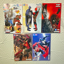 Marvel/DC Batman vs Deadpool & Superman vs Spider-Man Single Issue Lot of 5 picture