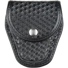 Safariland 190 Handcuff Case For Chain Handcuff Hidden Snap Basket Black 190-4HS picture