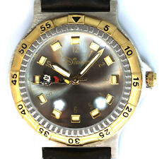 Mickey Riding Seconds Hand, New, Gray Easy Read Glow Marks Dial, DS-99 Watch $65 picture