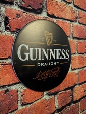 Guinness Draught Metal Beer Sign | 12
