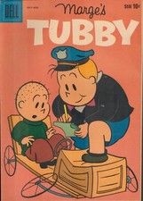 53446: DELL COMICS MARGE'S TUBBY #1 VG Grade picture