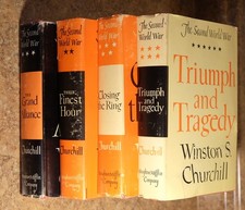 The Second World War.  4 volumes, by Winston Churchill picture
