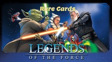 star wars unlimited legends of the force Rare single cards picture