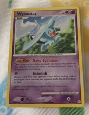 AUTHENTIC 2007 Pokémon Card Wynaut Lv.6 (Diamond and Pearl 42) picture